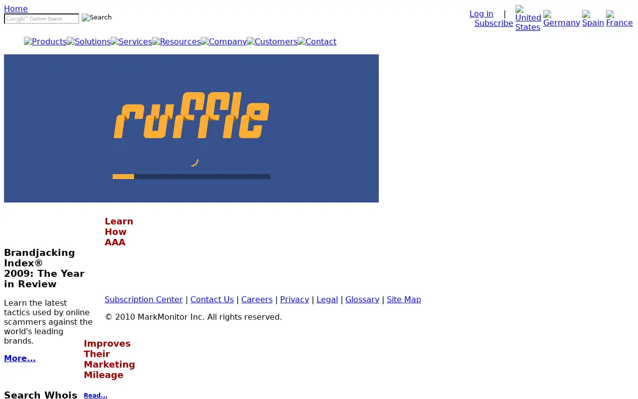 markmonitor.com in 2010
