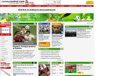 moneycontrol.com in 2006