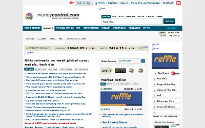 moneycontrol.com in 2010
