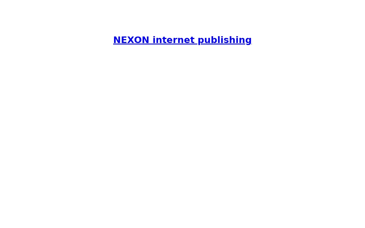 nexon.com in 1996