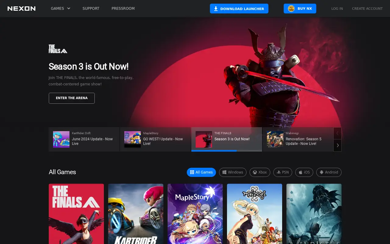 nexon.com in 2024