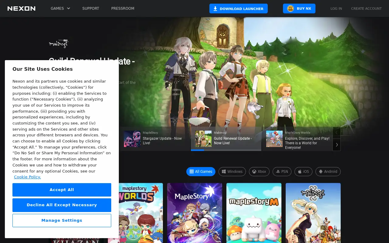 nexon.com in 2025