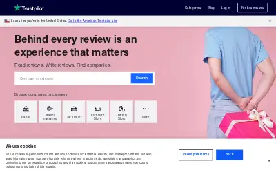 trustpilot.com in 2021