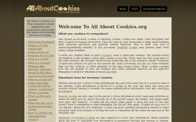 allaboutcookies.org in 2010