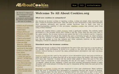 allaboutcookies.org in 2011