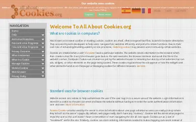 allaboutcookies.org in 2016