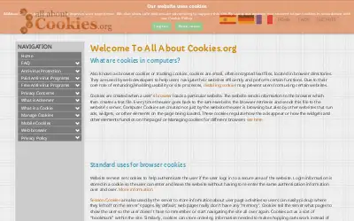 allaboutcookies.org in 2017
