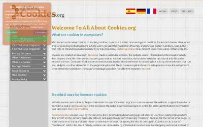 allaboutcookies.org in 2019