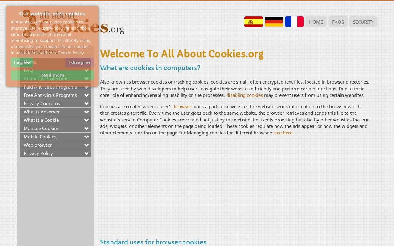allaboutcookies.org in 2020