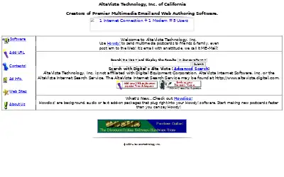 altavista.com in 1997