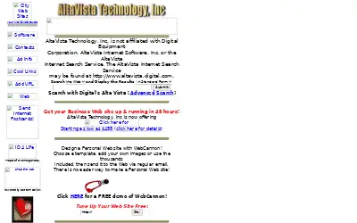 altavista.com in 1998