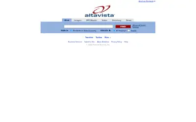 altavista.com in 2004