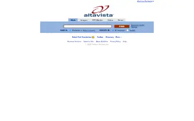 altavista.com in 2006