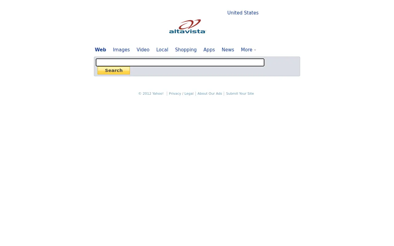 altavista.com in 2012
