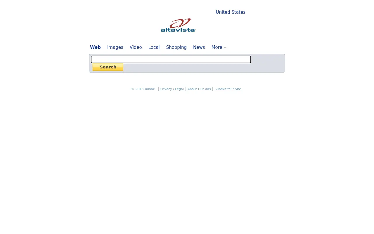 altavista.com in 2013