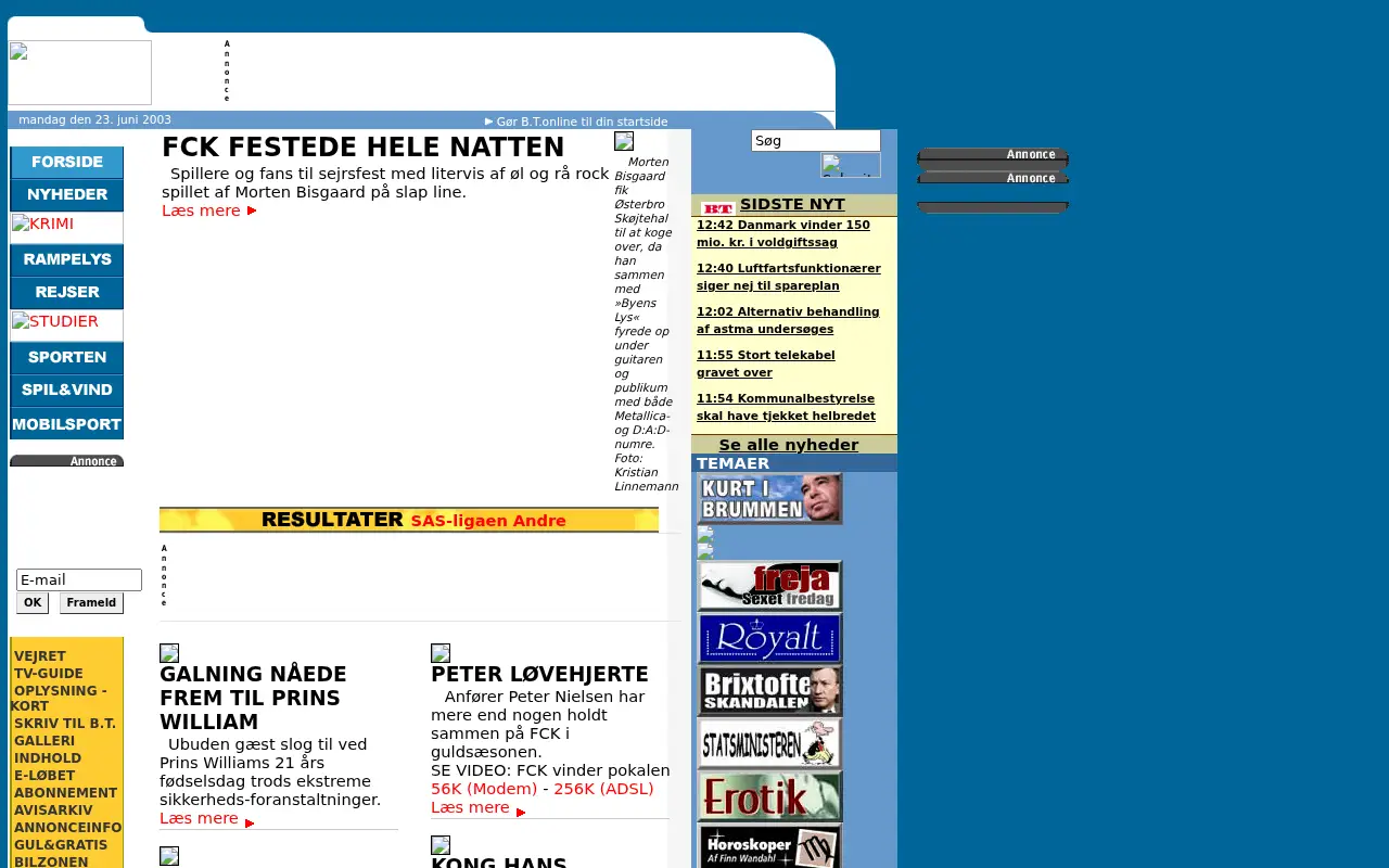 bt.dk in 2003