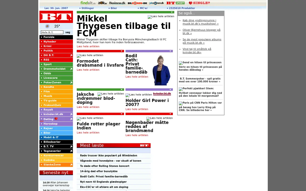 bt.dk in 2007