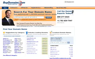 buydomains.com in 2010