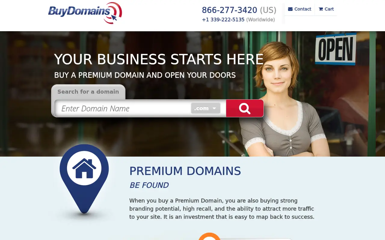 buydomains.com in 2013