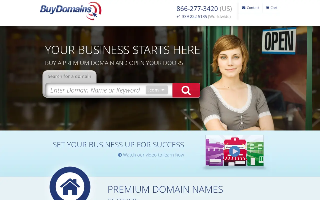 buydomains.com in 2014