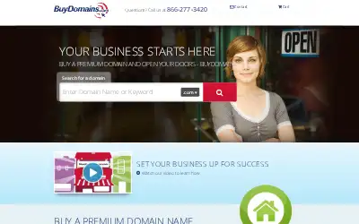 buydomains.com in 2018