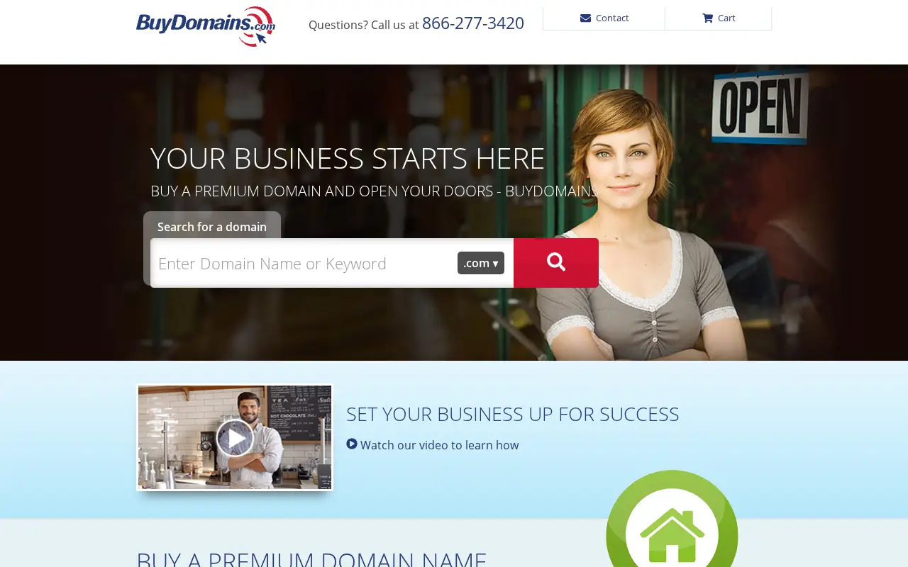 buydomains.com in 2020