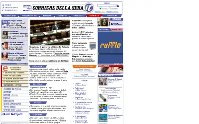 corriere.it in 2004