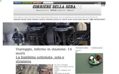 corriere.it in 2009