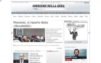 corriere.it in 2013