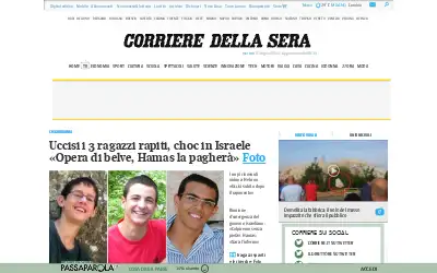 corriere.it in 2014