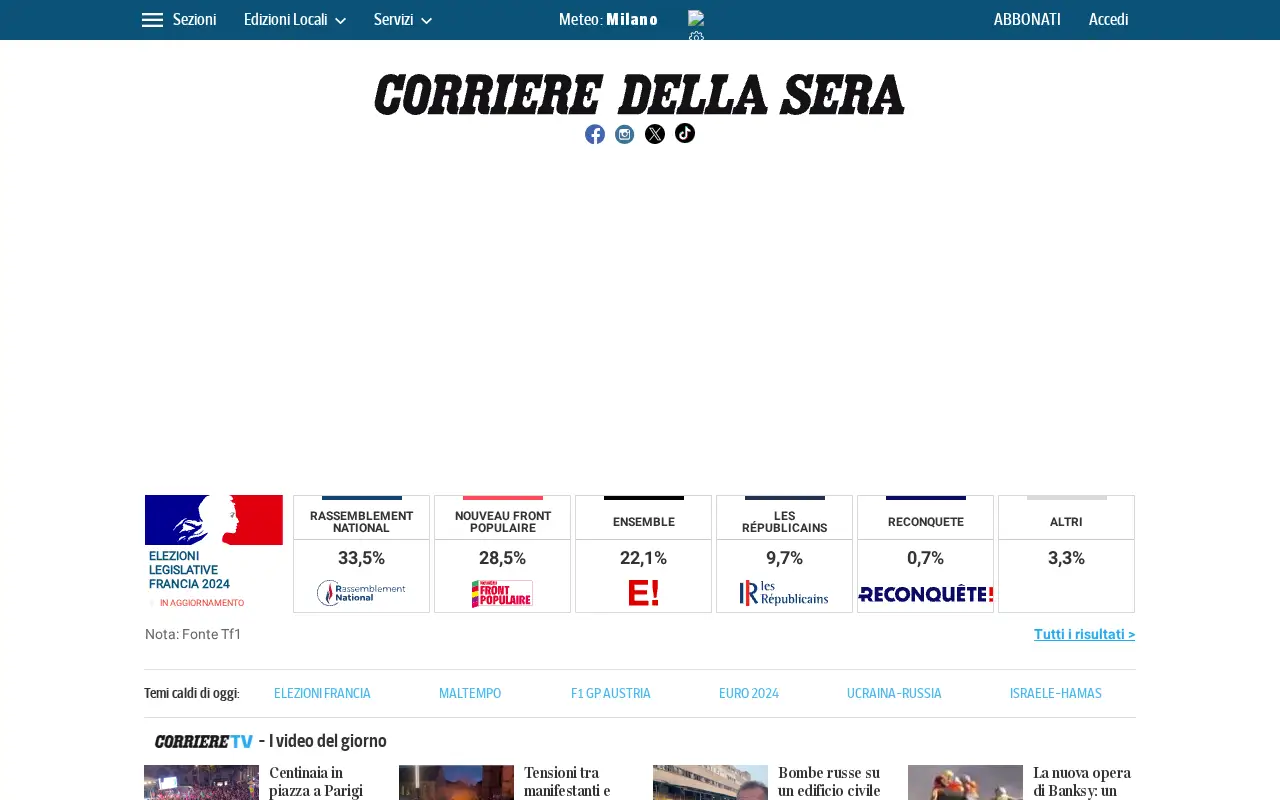 corriere.it in 2024