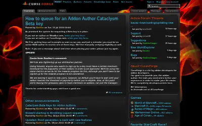 curseforge.com in 2010