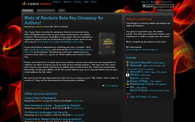 curseforge.com in 2012