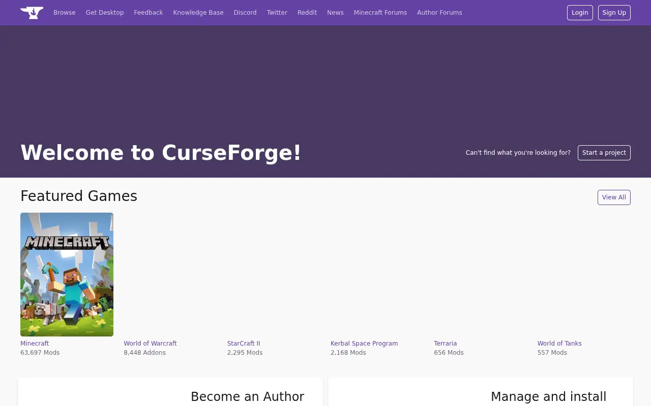 curseforge.com in 2020