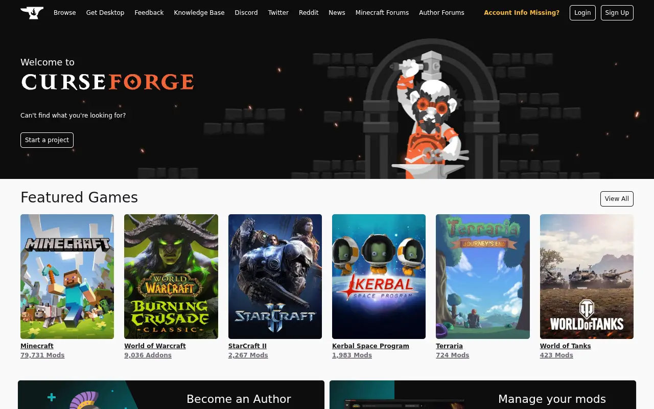 curseforge.com in 2021