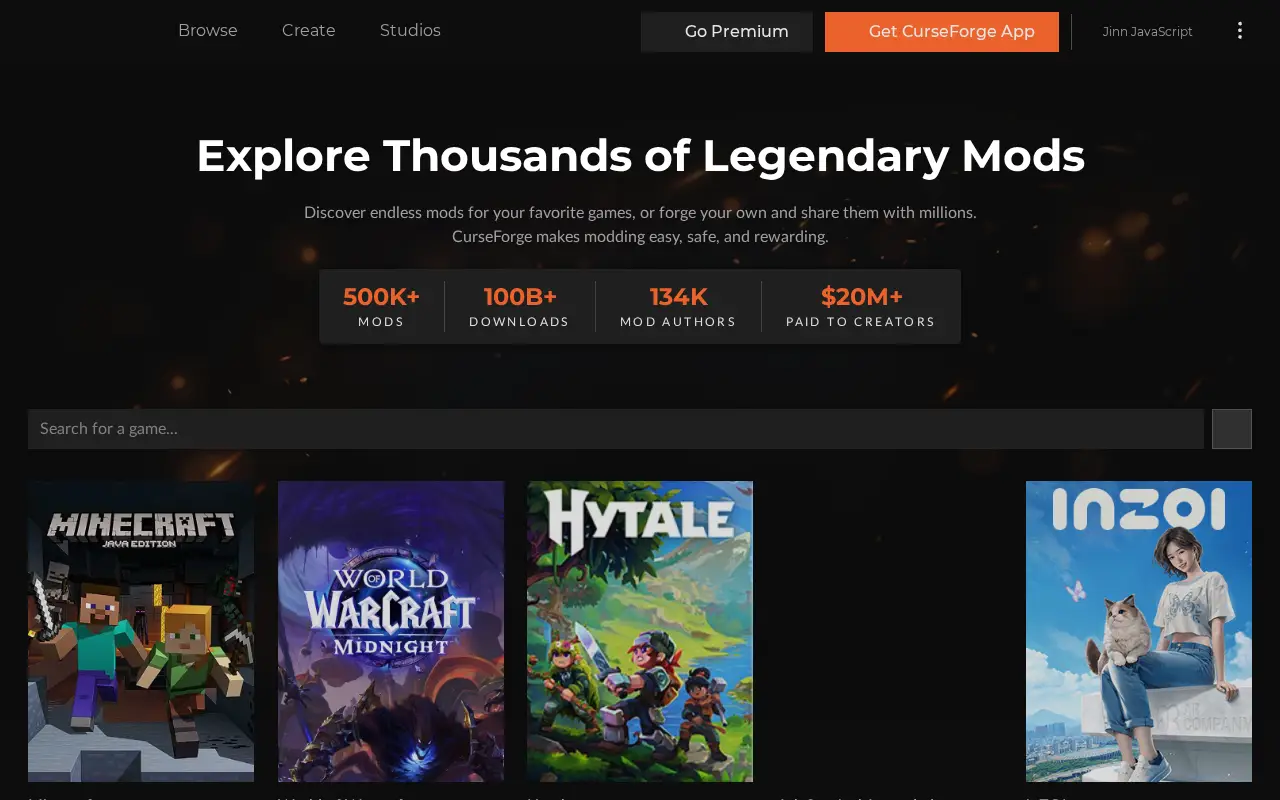 curseforge.com in 2026