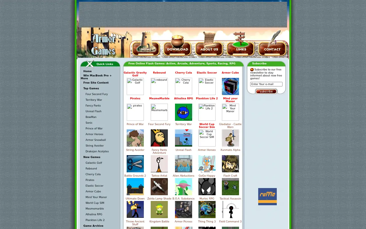 armorgames.com in 2006