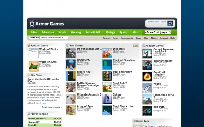 armorgames.com in 2011