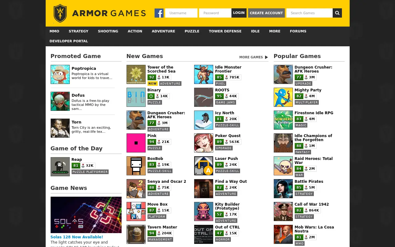 armorgames.com in 2021
