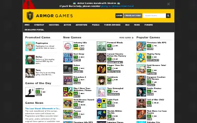 armorgames.com in 2022