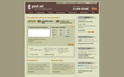 gandi.net in 2007