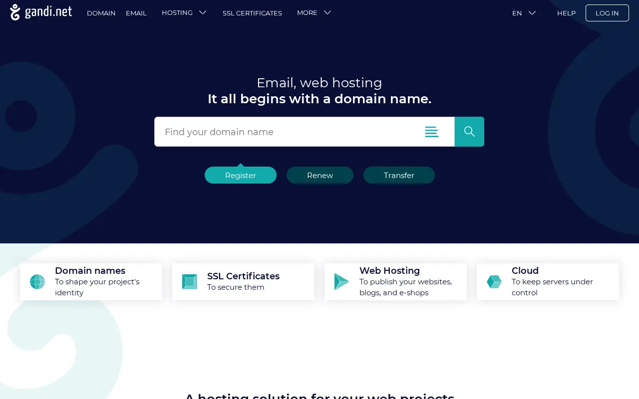 gandi.net in 2020