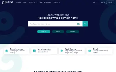 gandi.net in 2020