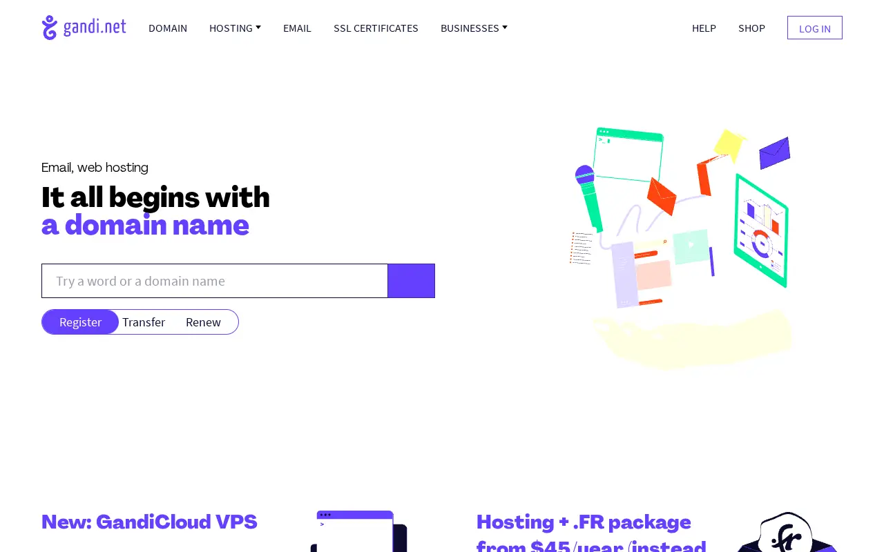 gandi.net in 2021
