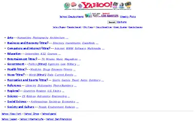 yahoo.com in 1996
