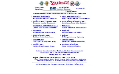 yahoo.com in 1997