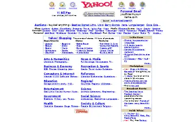 yahoo.com in 2001