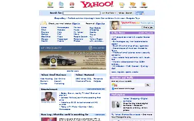 yahoo.com in 2005
