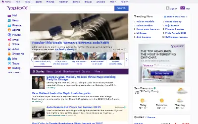 yahoo.com in 2013