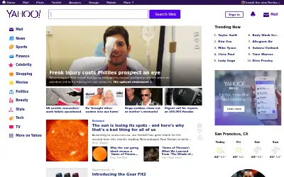 yahoo.com in 2016